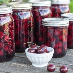 Sweet Cherries - Recipe photo by Delectable Musings