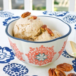 Vegan Butter Pecan Ice Cream - Recipe photo by laurafriendly