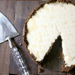 Goat Cheesecake - Recipe photo by boyandtherabbit