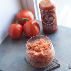 Hot and Spicy Bloody Mary Granita - Recipe photo by foodrepublic