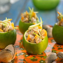 Cockles and lime - Recipe photo by delicooks