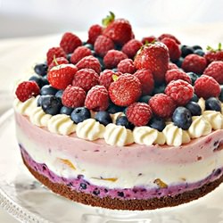 Berry No-Bake Cheesecake - Recipe photo by buleczka
