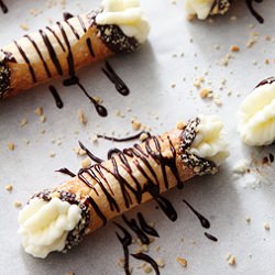 Brown Butter Rum Cannoli - Recipe photo by BakersRoyale