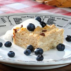 Healthy Custard Bread Pudding - Recipe photo by julesfood