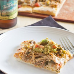 Carnita Pizza - Recipe photo by dinnersdishesanddesserts