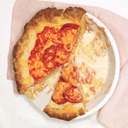 Tomato and Cheddar Pie - Recipe photo by bonappetitmagazine