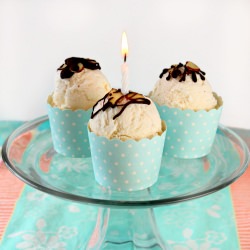 Toasted Almond Gelato - Recipe photo by secondbreakfast