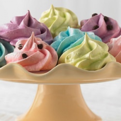 Fun Colorful Meringue - Recipe photo by Hosting Essence