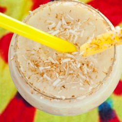 Toasted Coconut Colada - Recipe photo by slimpickinskitchen