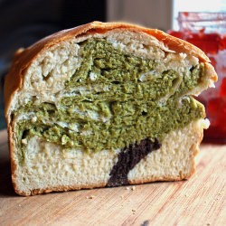 Evergreen Tree Bread Art - Recipe photo by CakeStudent