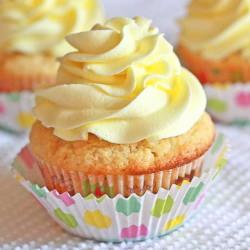 Decadent Lemon Cupcakes - Recipe photo by LemonDrop