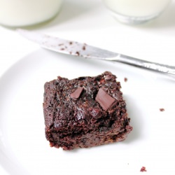 Zucchini Brownies - Recipe photo by lemarchdesophie