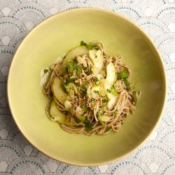 Cold Soba w/ Spicy Eggplant - Recipe photo by CookForYourLife