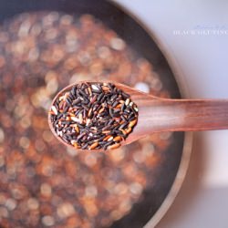 Bubur Pulut Hitam - Recipe photo by Ribbonclown