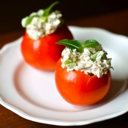 Chicken Salad in Tomato Cups - Recipe photo by Yammie