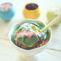 Superman Ice Cream - Recipe photo by dashingdish