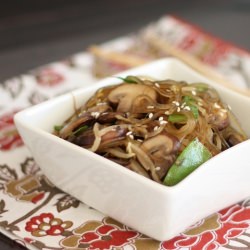 Korean Jap Chae - Recipe photo by barefeetinthekitchen