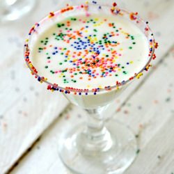 Funfetti cake batter martini - Recipe photo by claireg