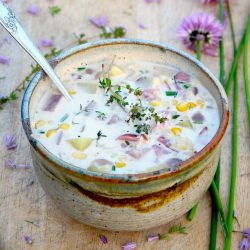 Summer Corn Chowder - Recipe photo by kitchenvignettes