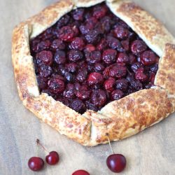 Sour Cherry Galette - Recipe photo by Miss Renaissance