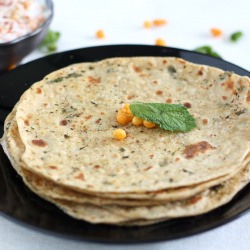 Pudina Paratha - Recipe photo by Jeyashrisuresh