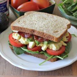 Egg Salad BLTA Sandwich - Recipe photo by damndelicious