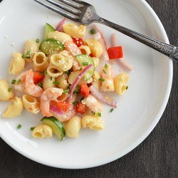 Mango Chili Shrimp Salad - Recipe photo by AnEdibleMosaic