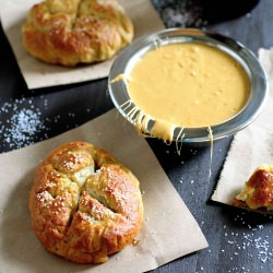 Pretzel Rolls w/ Beer Cheese - Recipe photo by Shanon
