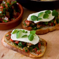 Bruschette Pizzaiola - Recipe photo by tazikova