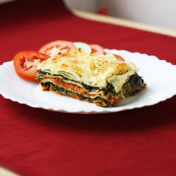 Vegetarian Spinach Lasagna - Recipe photo by whatscookingmom