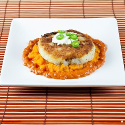 Spicy Potato & Pea Patties - Recipe photo by Suzanneper