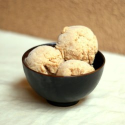 Roasted Peachy Sherbet - Recipe photo by Mary-Yums