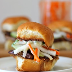 Pork Belly Sliders - Recipe photo by damndelicious