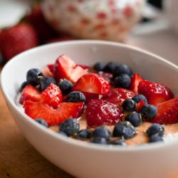 Breakfast: Yoghurt & Fruits - Recipe photo by tazikova