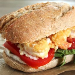 Crispy Shrimp Po' Boys - Recipe photo by foodliving