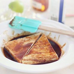 miso marinated tofu - Recipe photo by PeaSoup