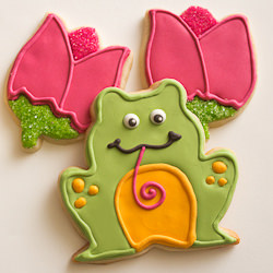 Frog Cookies - Recipe photo by sugarkissed.net