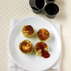 Courgette Flans - Recipe photo by olibiakos