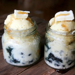 Pancake in a Jar - Recipe photo by boyandtherabbit