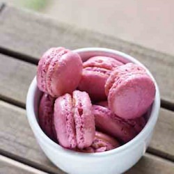Raspberry Mascarpone Macarons - Recipe photo by Bailey Ana Cakes