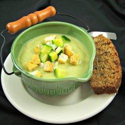 Zucchini and Rosemary Vichyssoise - Recipe photo by PATierney