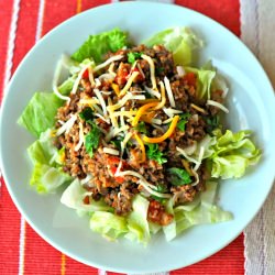 Mexican Beef and Bulgur Salad - Recipe photo by The Enchanted Cook