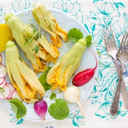 Zucchini Blossoms - Recipe photo by golubka