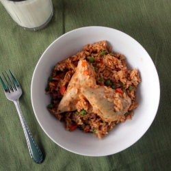 Arroz con Pollo - Recipe photo by kitchentrialanderror