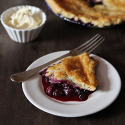 Blaeberry Pie - Recipe photo by Regula Ysewijn Foodwise