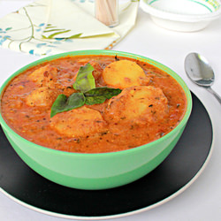 Colocasia In Mustard Gravy - Recipe photo by Aromatic Cooking