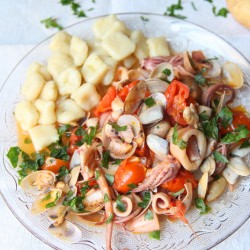 Umak with fresh italian pasta - Recipe photo by pici e castagne