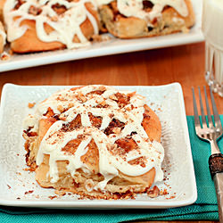 Bourbon Date Cinnamon Rolls - Recipe photo by creativeculinary
