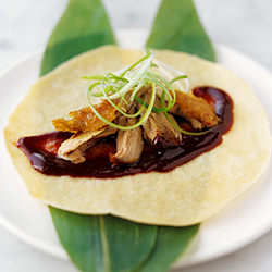 Pancakes With Crispy Peking Duck - Recipe photo by finedininglovers