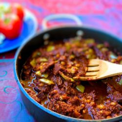 Cactus & Bison Tacos - Recipe photo by ExecutiveJ
